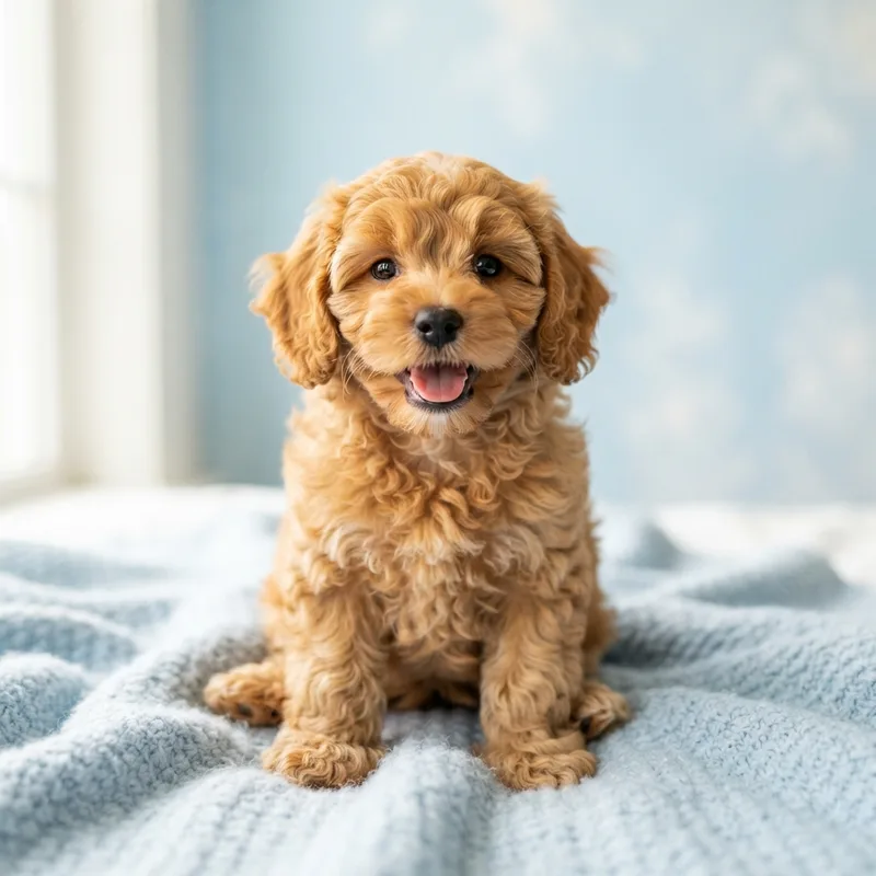 Apricot Cavapoo puppy for sale in Singapore