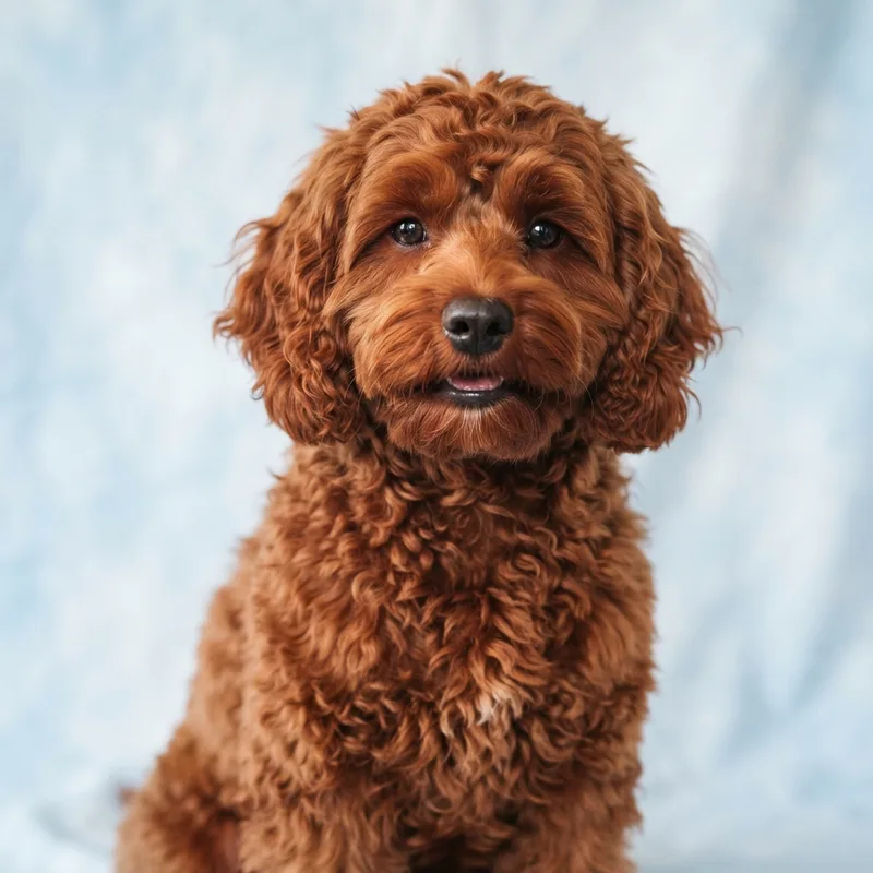 Ruby Cavapoo coat