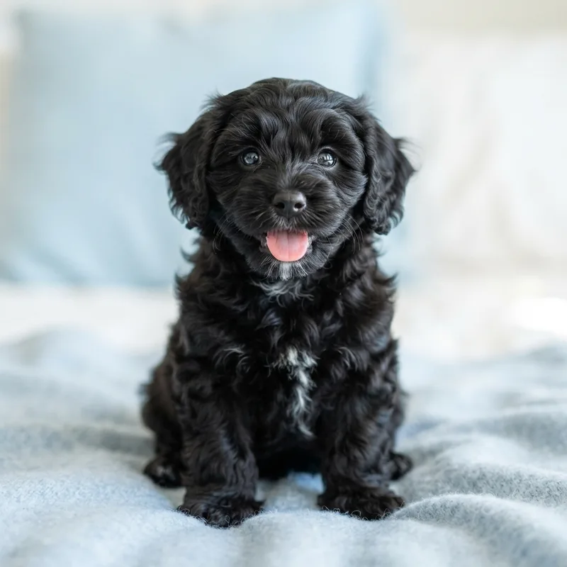 Black Cavapoo puppy for sale in Singapore